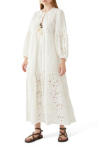Broderie Maxi Dress