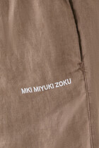 Logo Linen Shorts