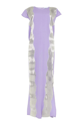 Embroidered Wave Kaftan