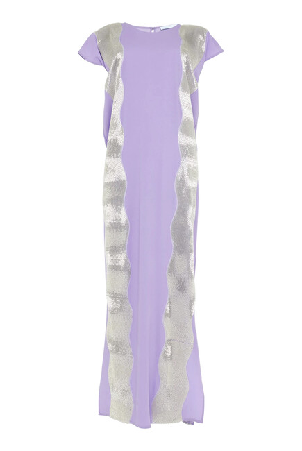Embroidered Wave Kaftan
