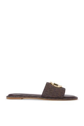 Hayworth Logo Slide Sandals