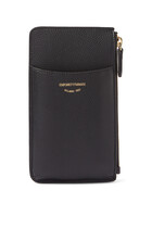 MyEA Deer-Print Phone Case with Zip and Pockets