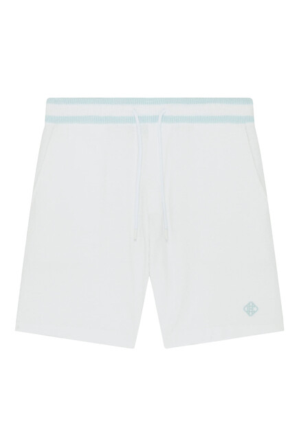 Armas Cotton Boucle Knit Shorts
