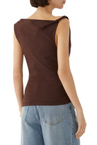Mara Jersey Cowl Top