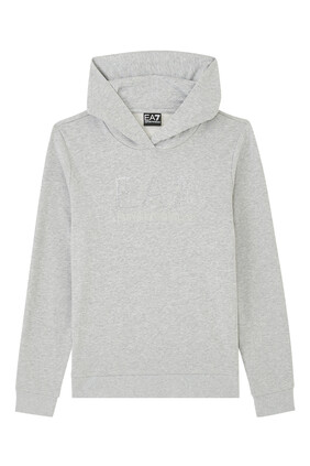 EA7 Logo Jersey Hoodie
