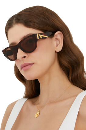 Cat Eye Acetate Sunglasses