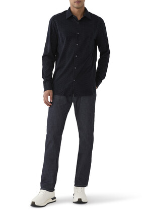 Micro EA Text Logo Long Sleeves Shirt