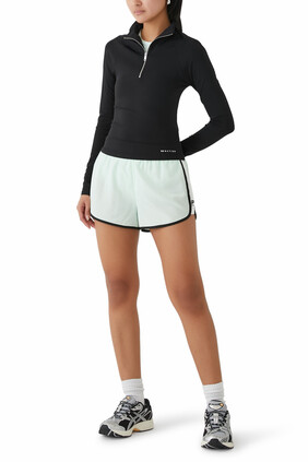 Routine Quarter Zip Long Sleeve Top