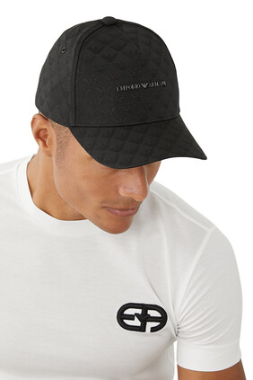 Monogram Jacquard Cap