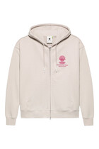  Logo Zip-Up Hoodie