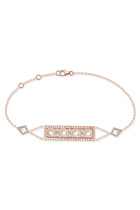 Oud Turath Bracelet, 18k Pink Gold & Mother-of-Pearl, Diamonds
