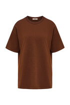 Silk-Jersey Relaxed T-Shirt
