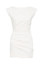 Bateau Tuck Mini Dress