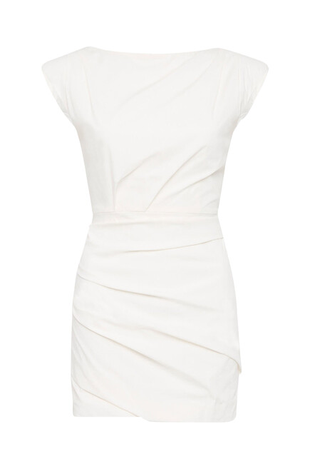 Bateau Tuck Mini Dress