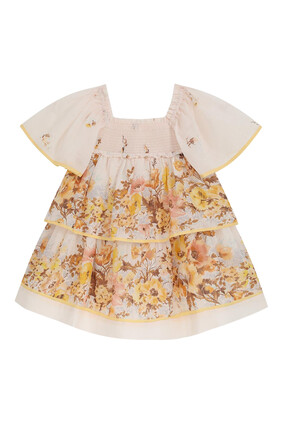 Kids Scarborough Shirred Dress