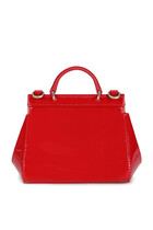 Kids Patent Leather Mini Sicily Bag 