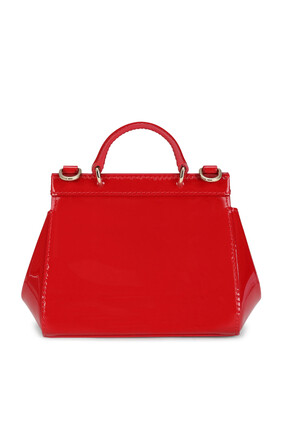 Kids Patent Leather Mini Sicily Bag 