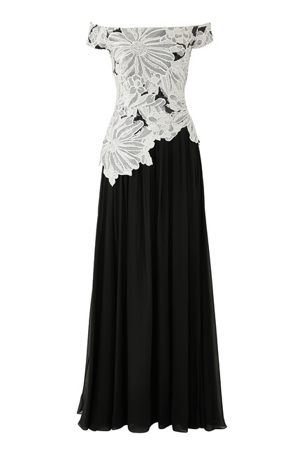 Sequin Embroidered Midi Dress