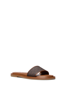 Dana Signature Logo Slide Sandals