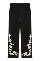 Daha Floral-Embroidered Pants
