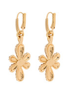 Tao Agapa Earrings, Gold-Plated Brass