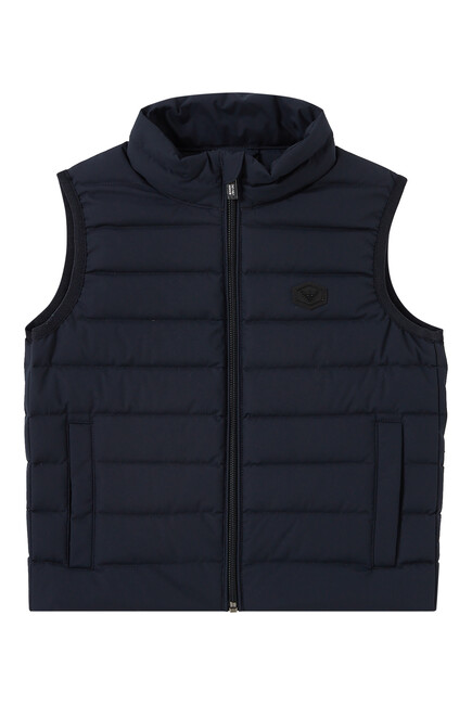 Logo Quilted Vest