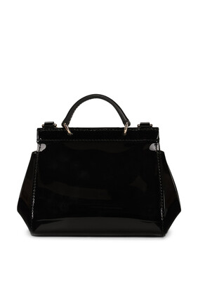 Kids Patent Leather Mini Sicily Bag 