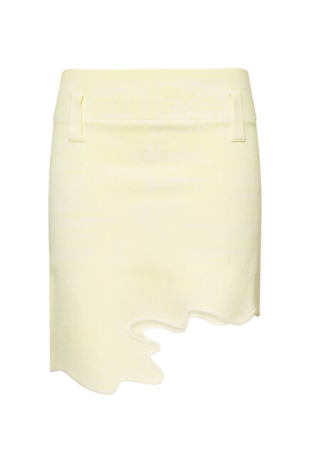 Alani UV Reactive Wavy Knitted Mini Skirt