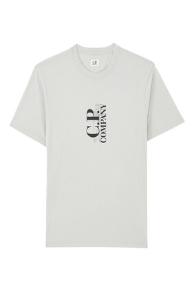 30/1 Jersey Vertical Logo T-Shirt