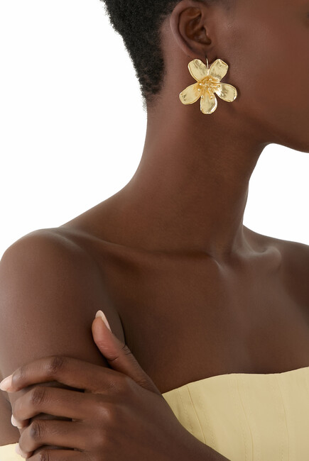 Tina Flower Drop Earrings