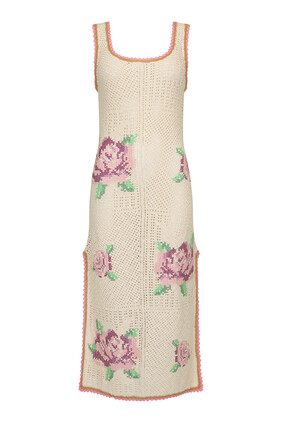 Coastal Granny Midi Dress