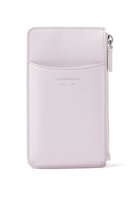 MyEA Deer-Print Phone Case with Zip and Pockets