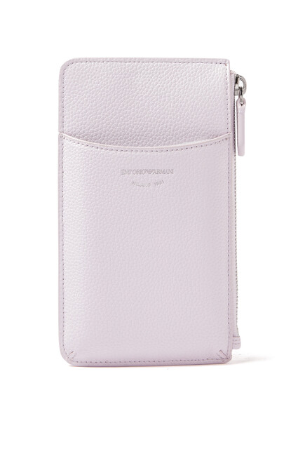 MyEA Deer-Print Phone Case with Zip and Pockets
