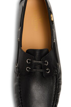 VLogo Signature Calfskin Driving Shoes