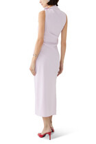 Long Draped Dress