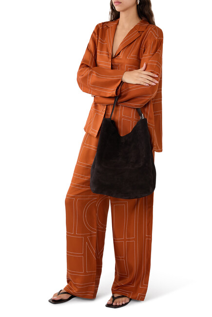 Belted Tote Bag