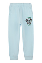 Kids Logo-Embroidered Track Pants