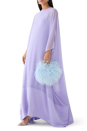 Satin Flowy Kaftan