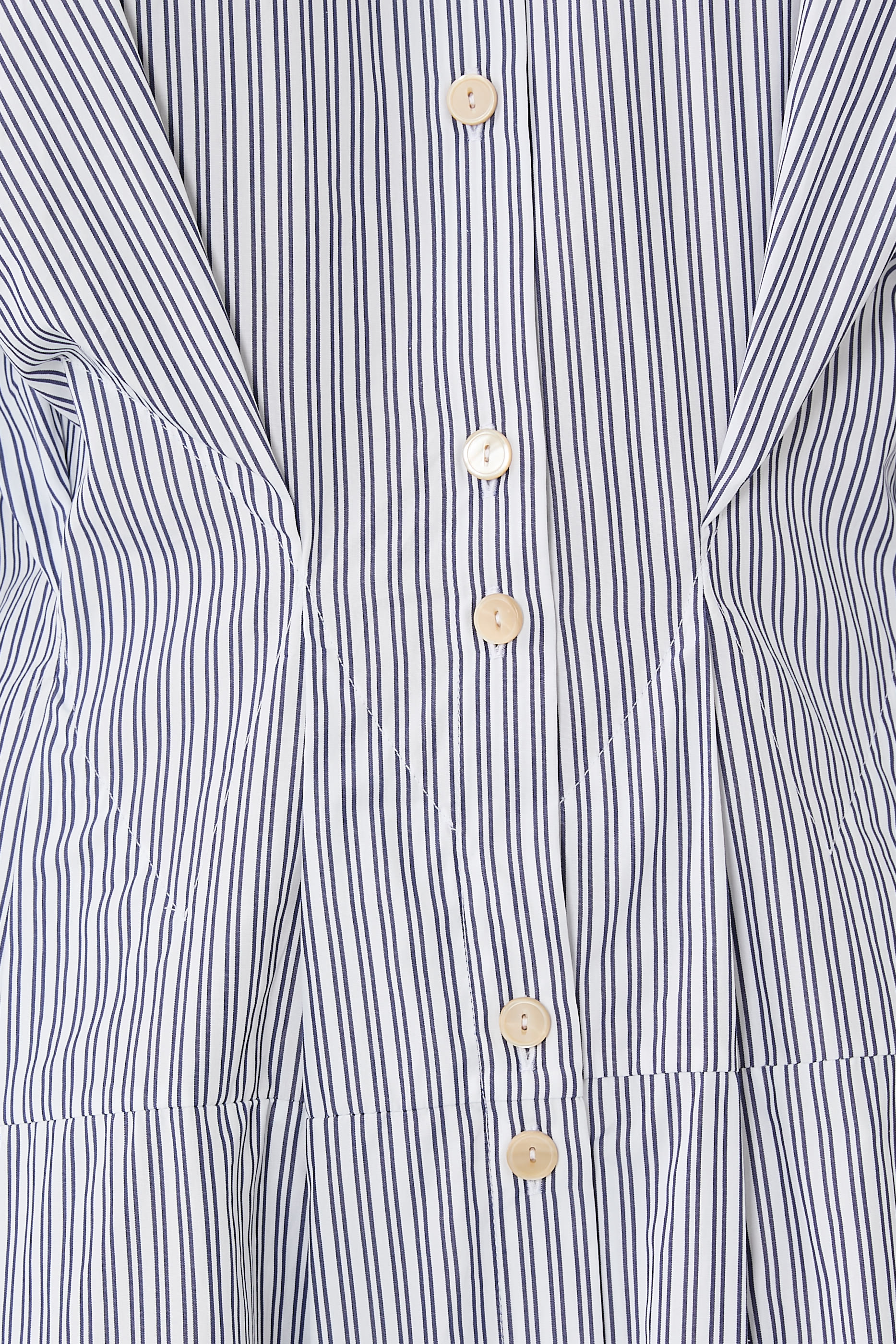 Vessel Striped Midi Dress