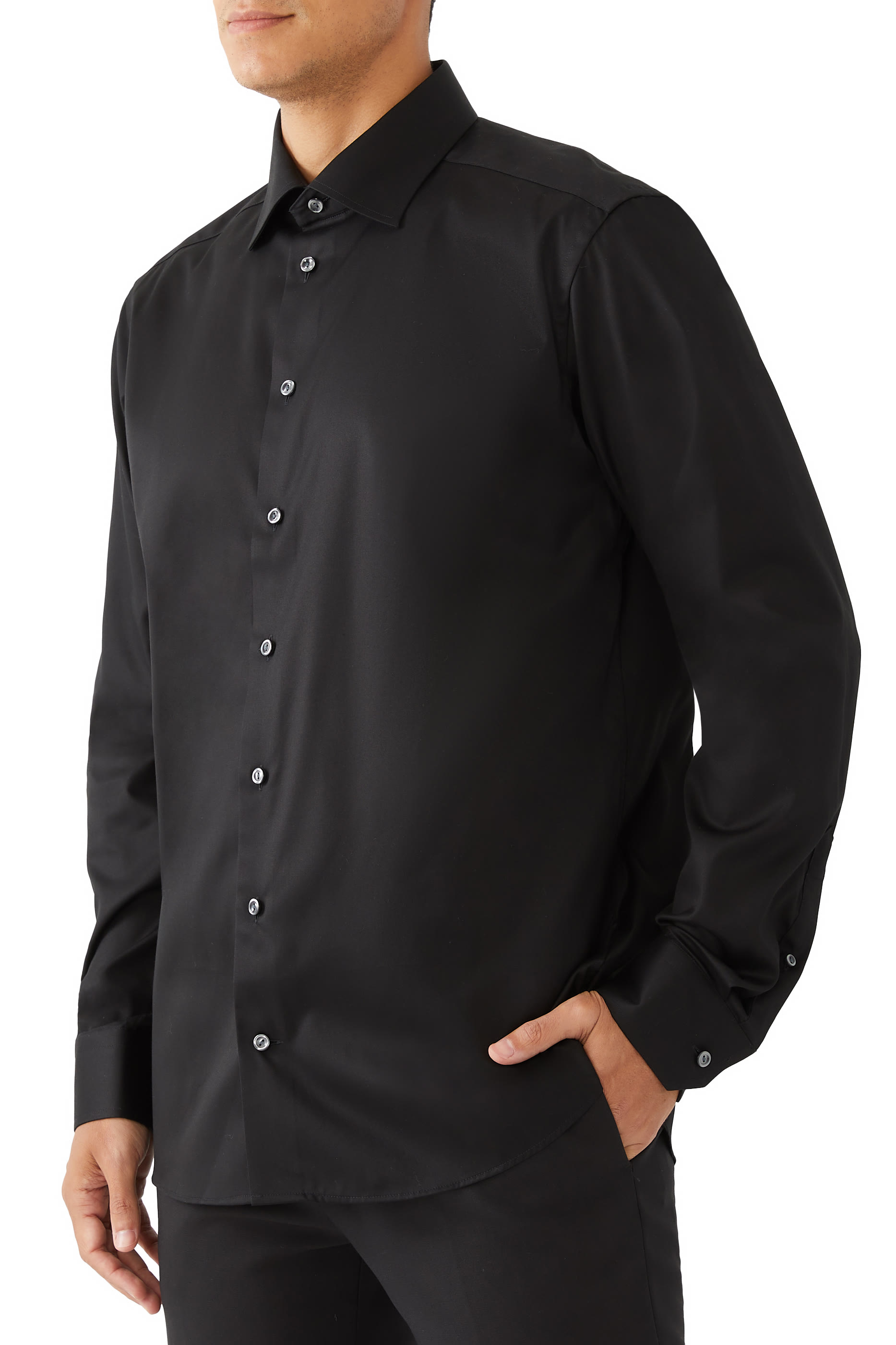Solid Signature Twill Shirt