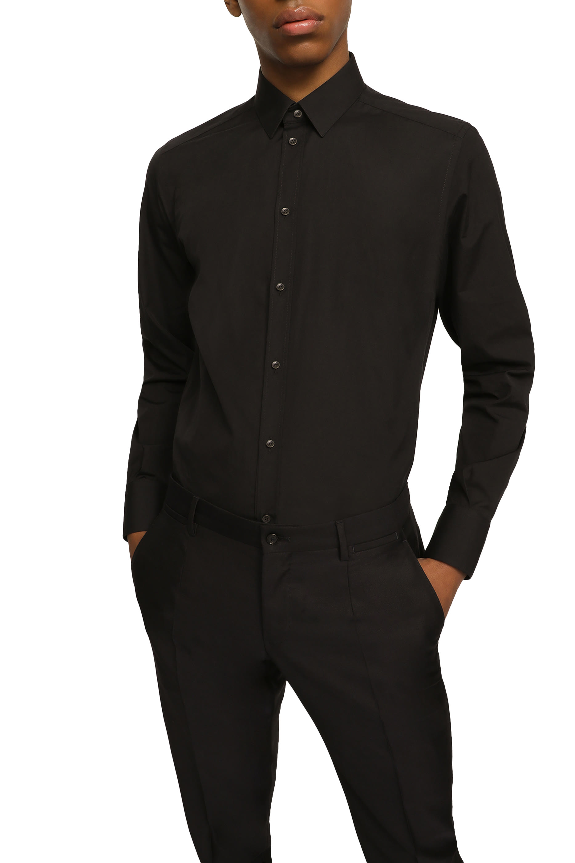 Stretch Poplin Gold-Fit Shirt