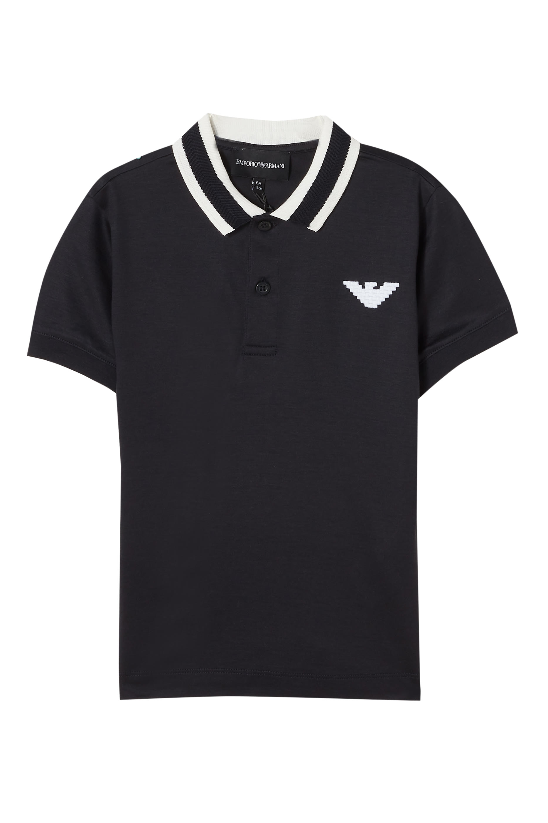 Kids Eagle Logo Polo T-Shirt