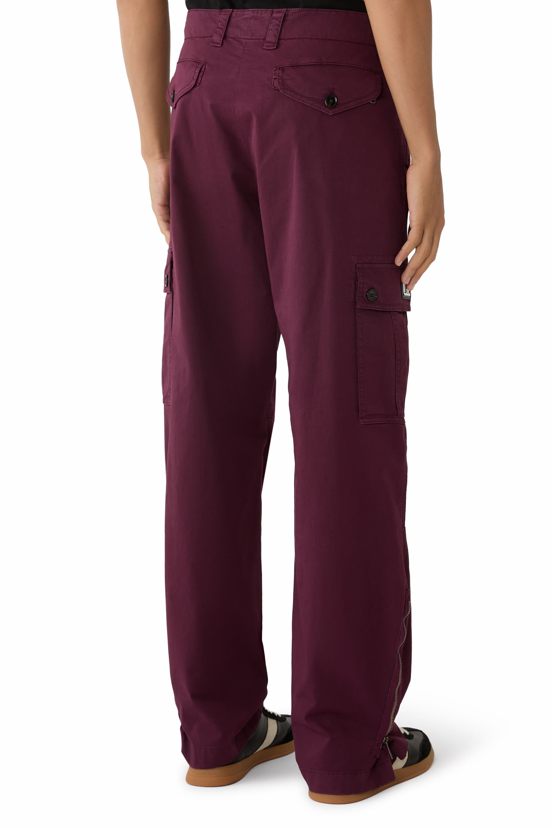 Logo Multiple-Pocket Trousers