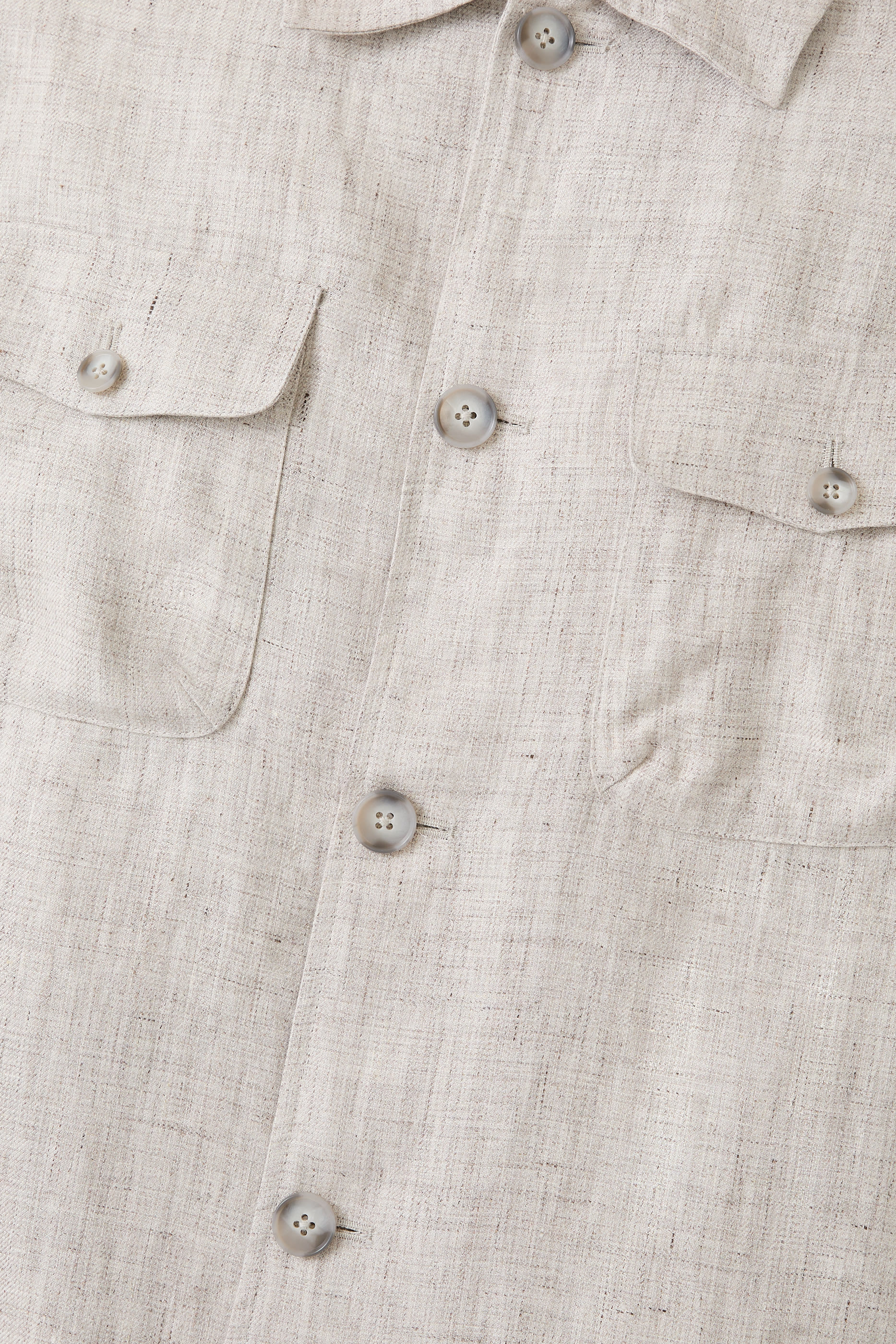 Four Pocket Linen Overshirt 