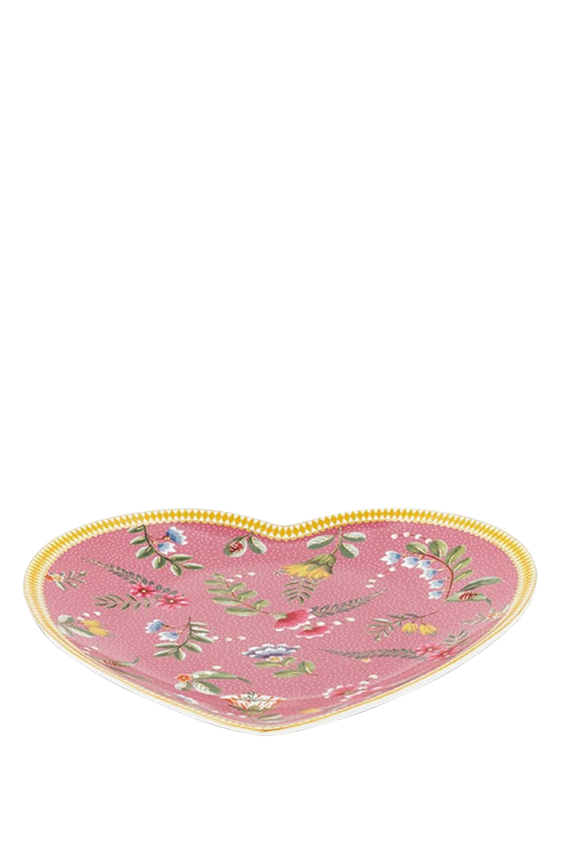 La Majorelle Heart-Shaped Plates Set
