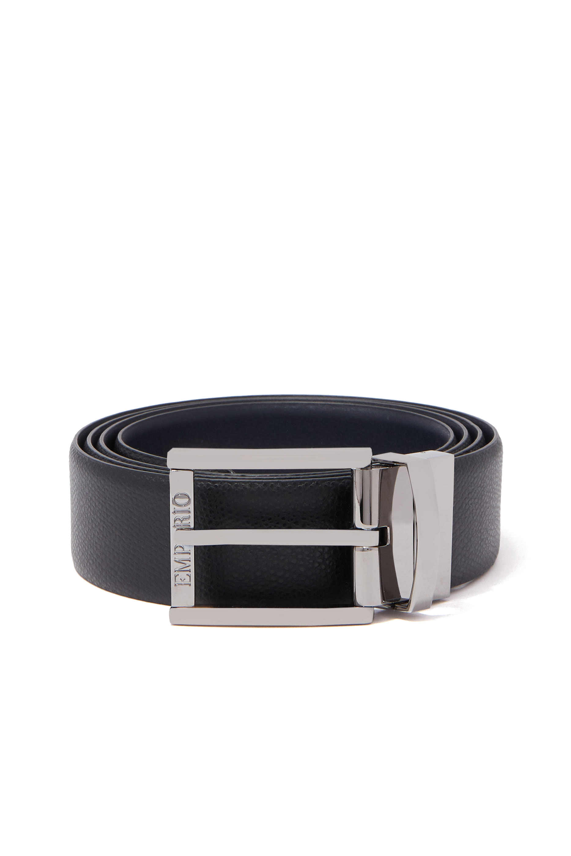 Reversible Leather Buckle Belt