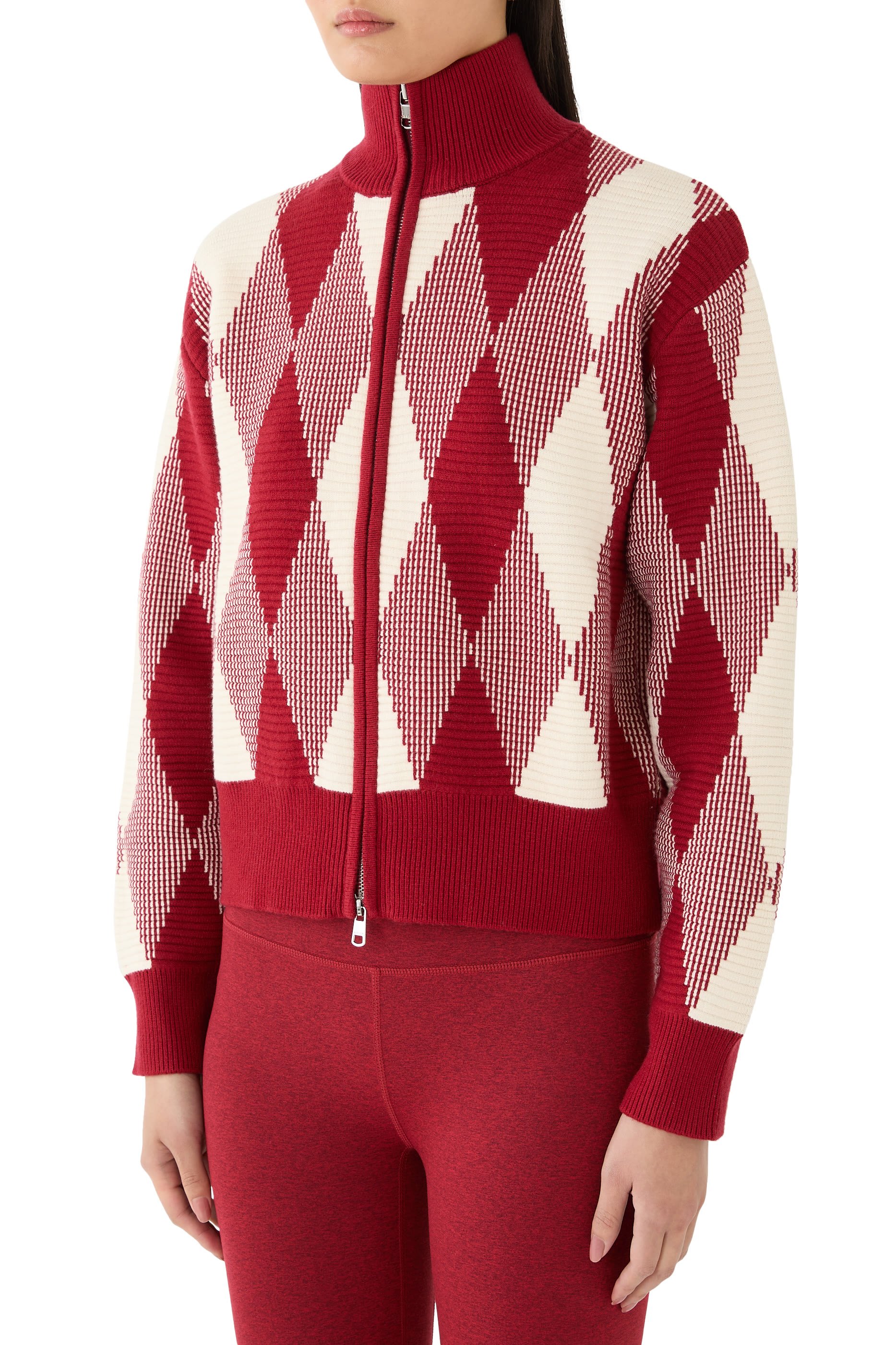 Karina Jacquard Knit Jacket