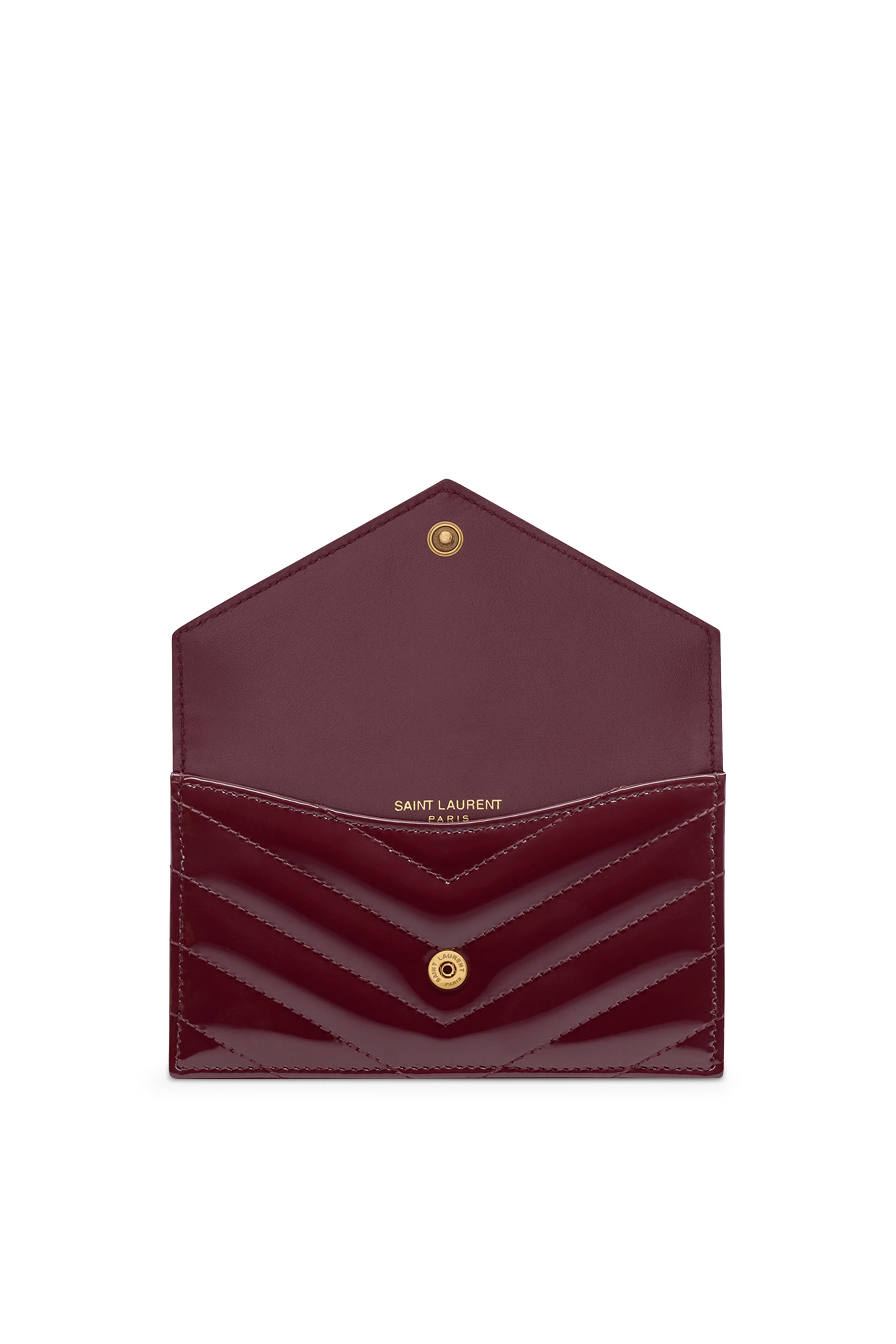 Fragments Zipped Credit Card Case with Flap