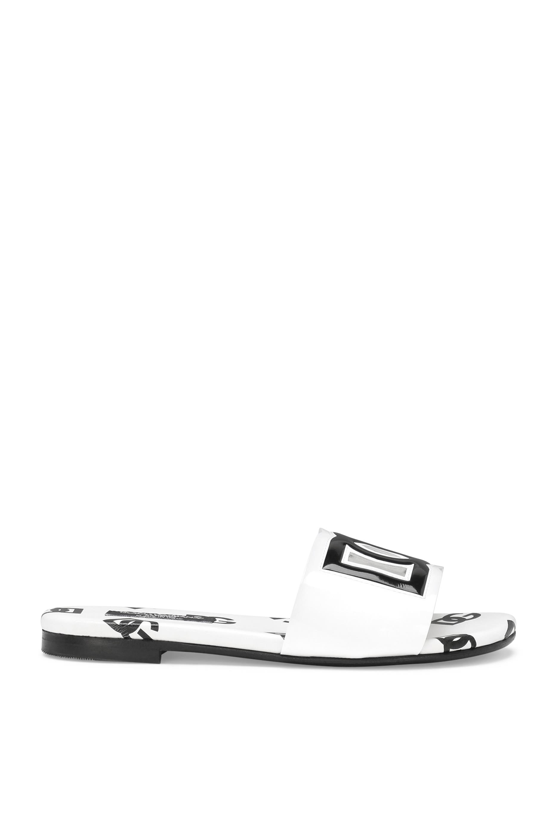 Kids DG Perforated Leather Sandals