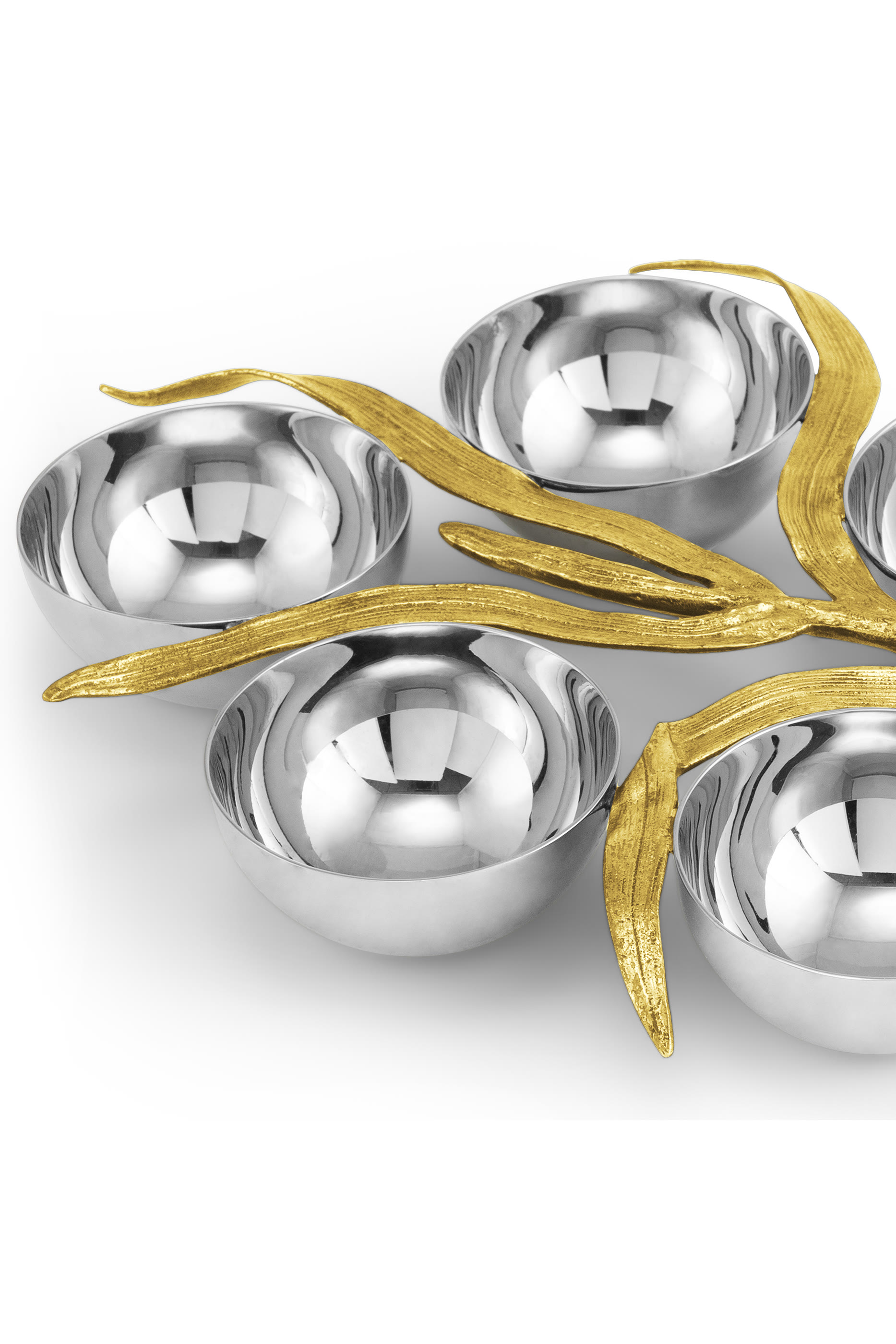 Palm 6 Compartment Plate